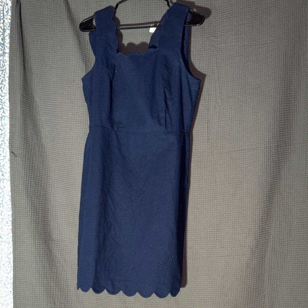 Elegant Navy Blue  Dress